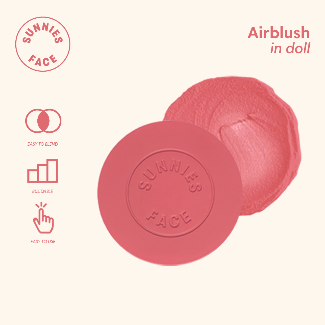 Discount on Sunnies Face  shoes - SKU: Sunnies Face Airblush [Cream Blush & Cheek Tint] (Doll)