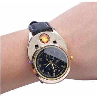 Luxury Classy Watch Electronic Lighter (Gold/Black) June 2018 - 2 Luxury Classy Watch Electronic Lighter (Gold/Black) - 2