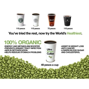 Ultra Green Coffee Sets Of 2 With FREE Red Mint Liniment Cream June 2018 - 2 Ultra Green Coffee Sets of 2 with FREE Red Mint Liniment Cream - 2