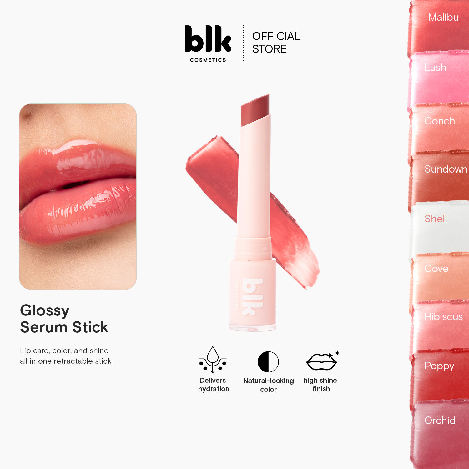 Discount on BLK Cosmetics  shoes - SKU: blk cosmetics glossy serum stick