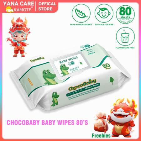 ChocoBaby Organic Baby Wipes - Kamote Softy Love