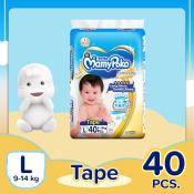 MamyPoko Extra Dry Large  - 40 pcs x 1 pack  - Tape Diaper