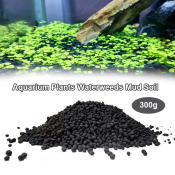 Nutrient-Rich Aquarium Soil - 300g Water Purification Clay Sand