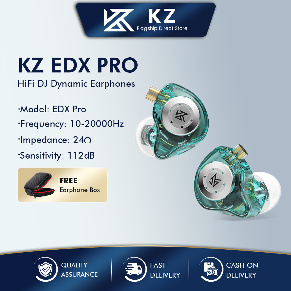 KZ EDX / EDX Ultra Upgraded Dynamic in-Ear Wired Earbuds