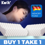 Slow Rebound Memory Foam Cervical Pillow with Case Kwik