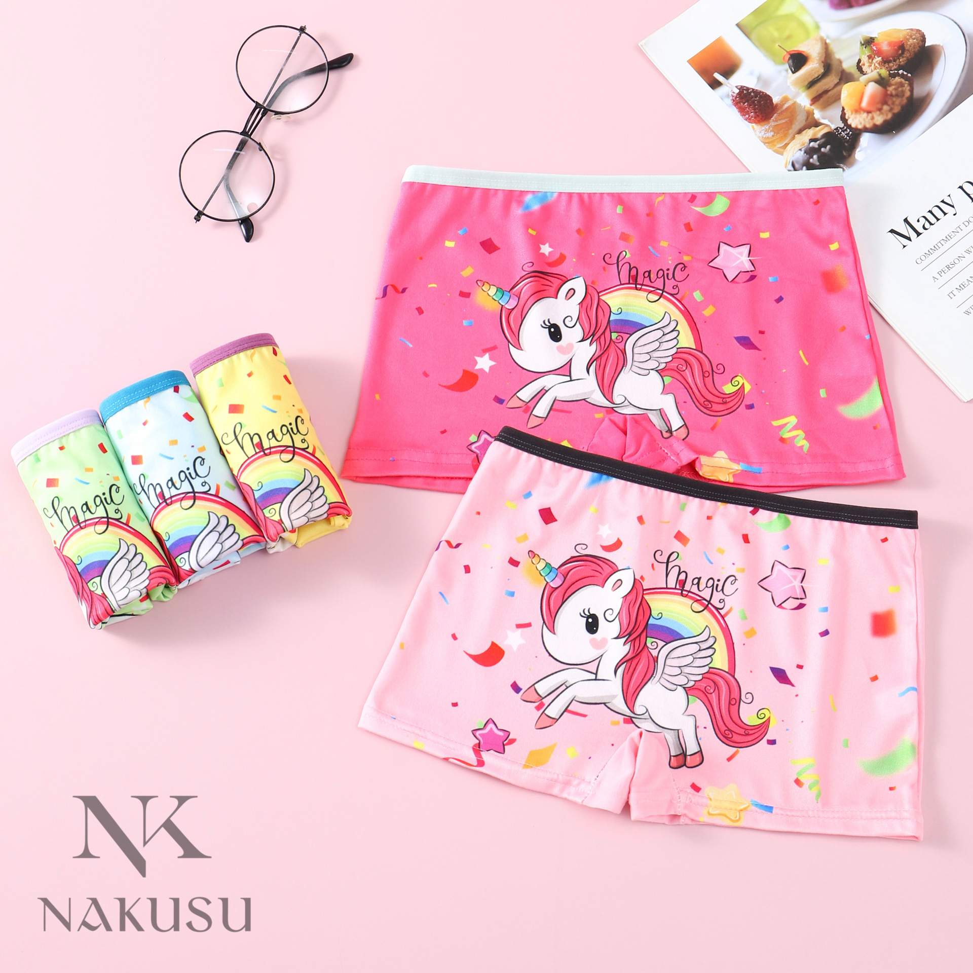 New my little pony character printed cotton panty kids underwear for kids  girls good Quality items