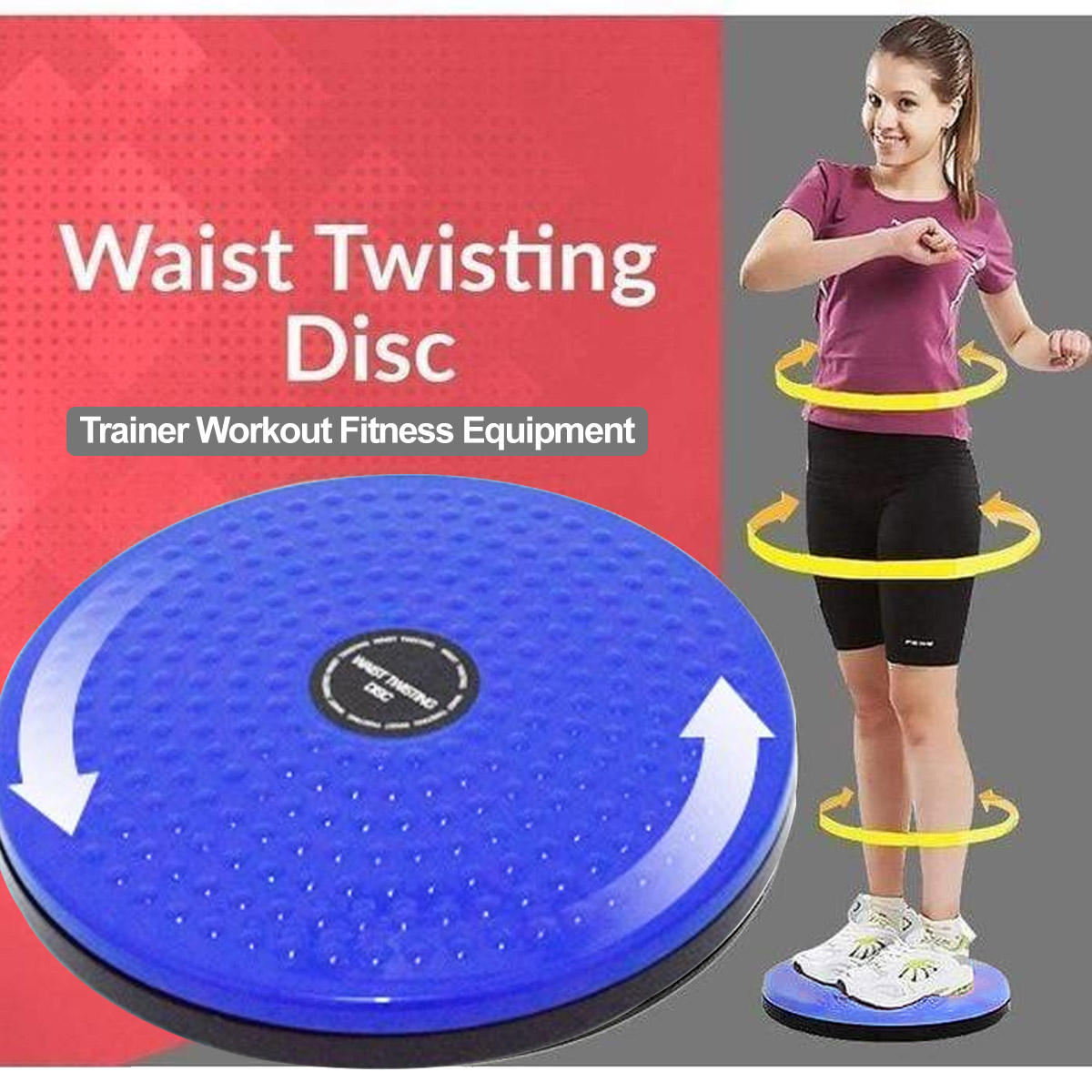 Healthy Massage Waist Twisting Disc Exercise Body Waist Twist Board-Small