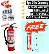 5LB REFILLABLE ABC Dry Chemical Fire Extinguisher - Power Asia