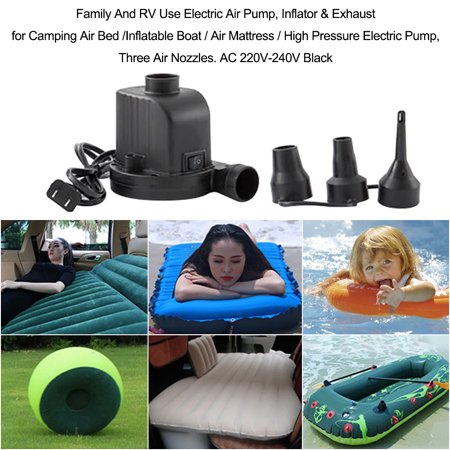 self inflating and deflating air mattress