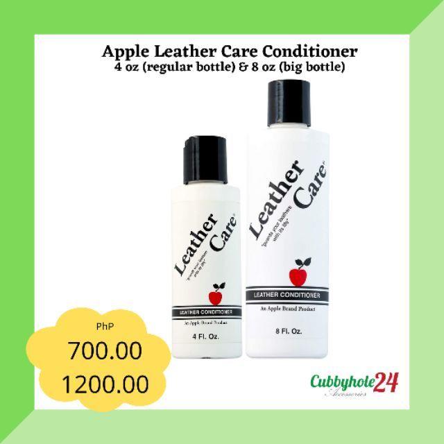 Apple Brand Leather Cleaner 4oz bottle 