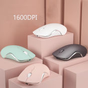 FIREWOLF Silent Wireless Mouse with USB Nano Receiver