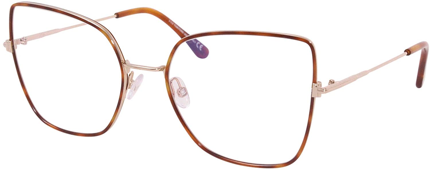 Authentic Tom Ford Sunglasses FT5630-B56053 Havana/Clear Lens Mirror  Eyeglasses Sunglasses For Women And Men | Lazada PH