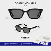 Gentle Monster Musee 01 Sunglasses Complete Set, Unisex