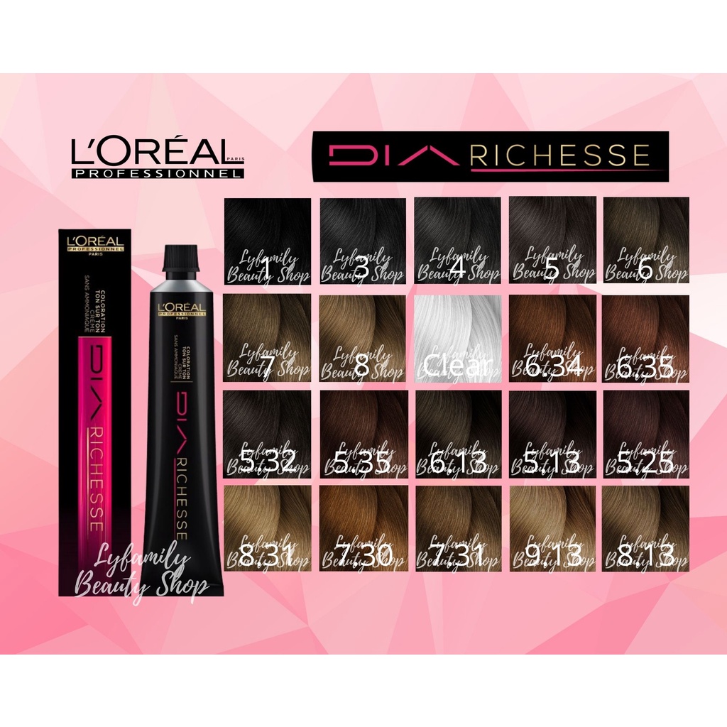 Coloration Dia Richesse 6 - L'Oréal Pro (50ml) - SHOP HAIR