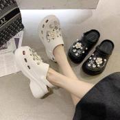 High Heel Crocs Sandals with Free Jibbits Design for Women