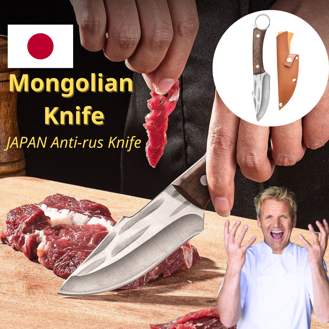 Mongolian Kitchen Knife 3 Layer Original Japanese Knife Japan. Buy