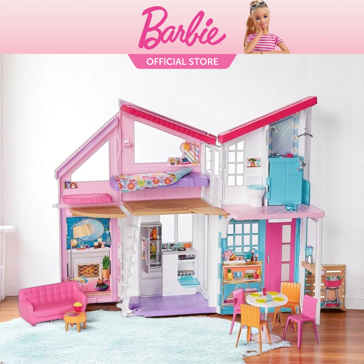 barbie doll house casita barbie 360