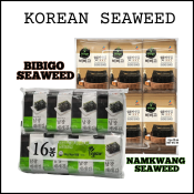 Namkwang Nori Korean Seaweed Dried Goods Seaweed Authentic Snack Rock-Fired Seaweed Original Ready-to-eat Korean Rice Rolls And Seaweed Korean Products