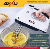 Ayxu 7-Speed Portable Hand Mixer