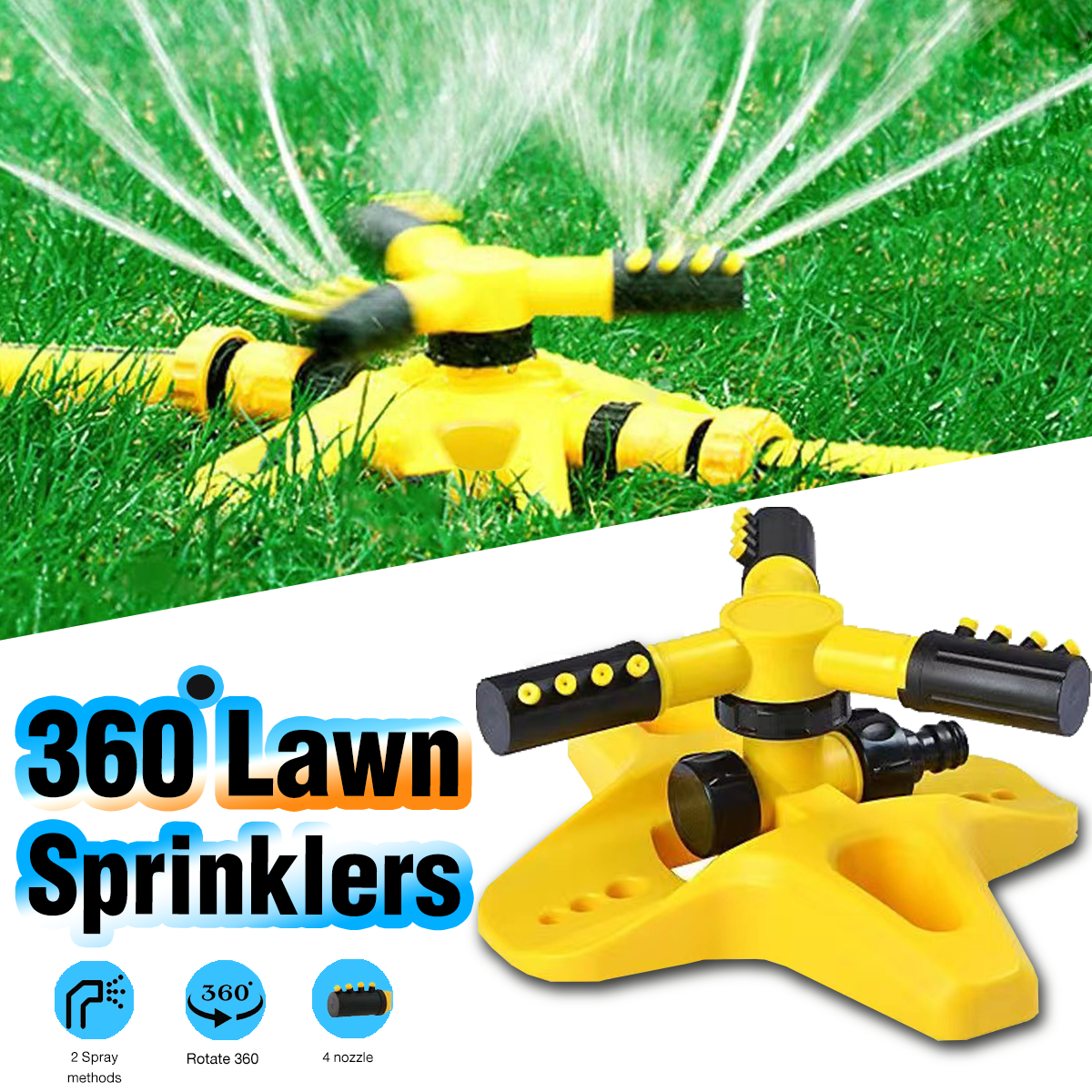 Shop 360 Rotating Sprinklers with great discounts and prices online