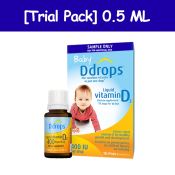 Ddrops Organic Baby 400 IU Vitamin D Sample packaging 0.5ml