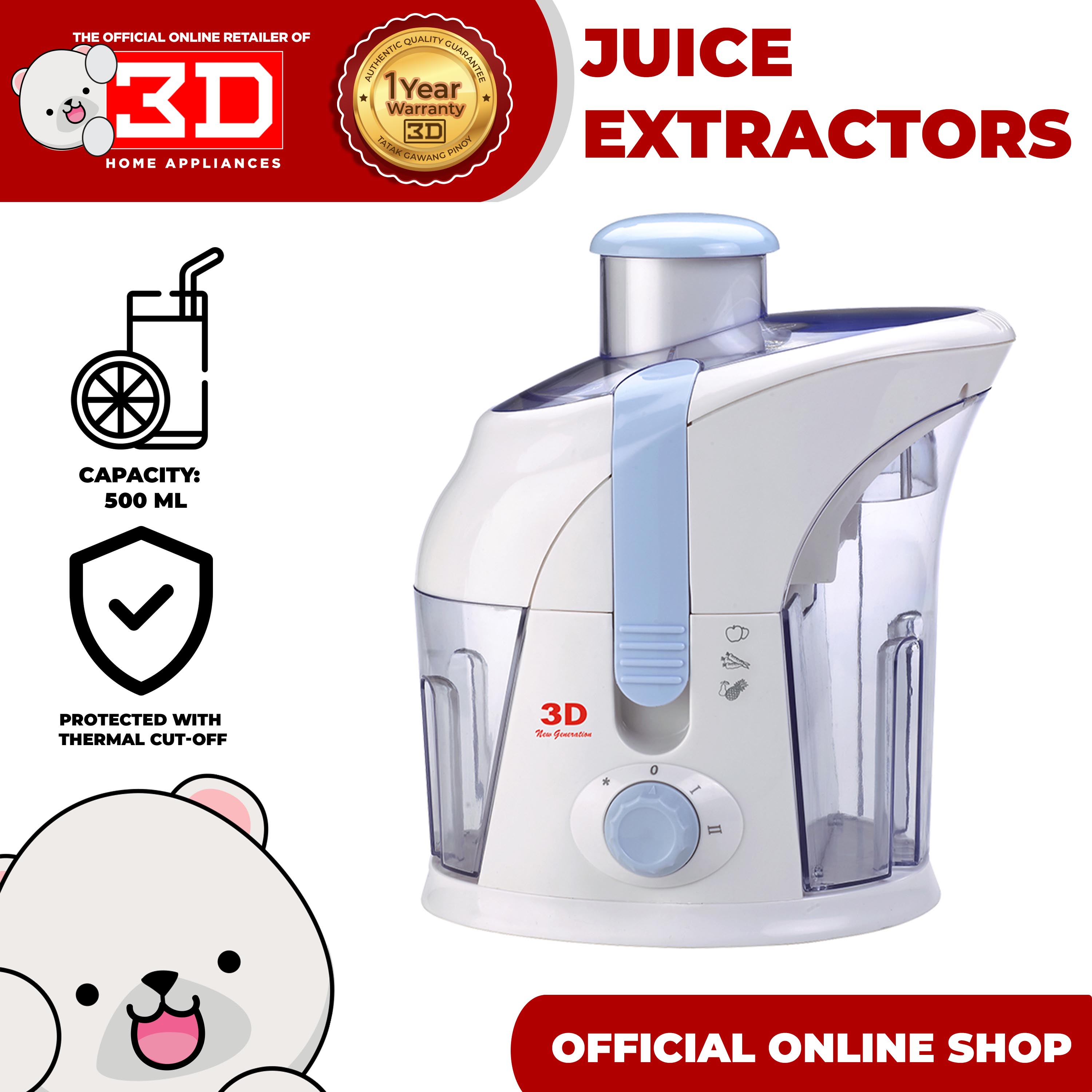 3D FC-200G 2-in1 Food chopper and ice crusher - Ansons