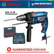 Bosch GSB 16 RE Impact Drill with Accessories