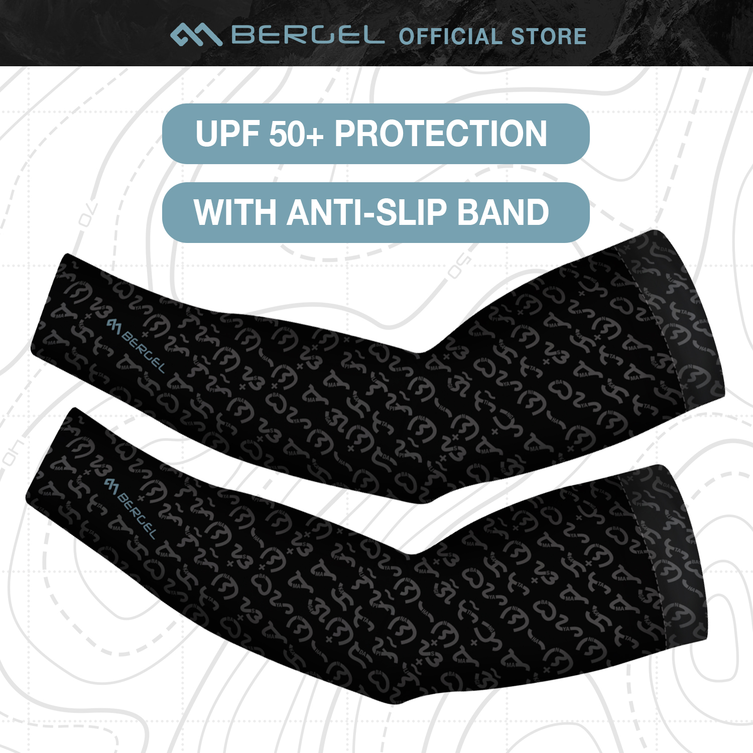 Etniko Arm Sleeves (Black) – Bergel