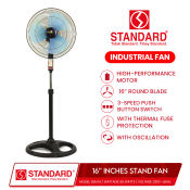 Standard Stand Fan 16" Plastic Blade  SSM-16