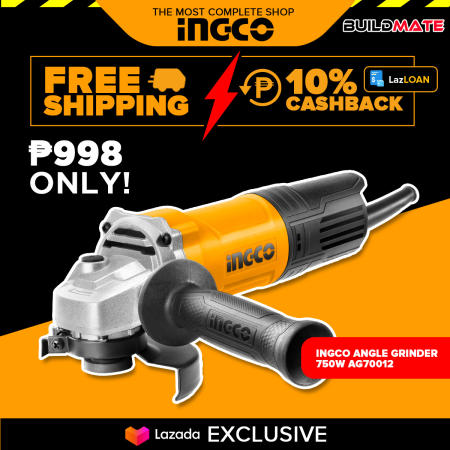Ingco Industrial Angle Grinder 700W/750W Electric Cutting Machine