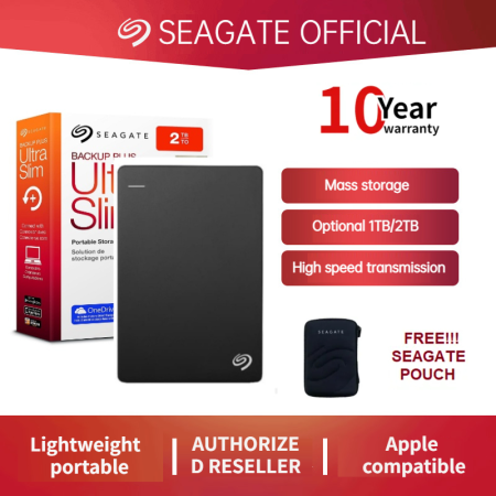 Seagate One Touch External Hard Drive with Free Data Recovery