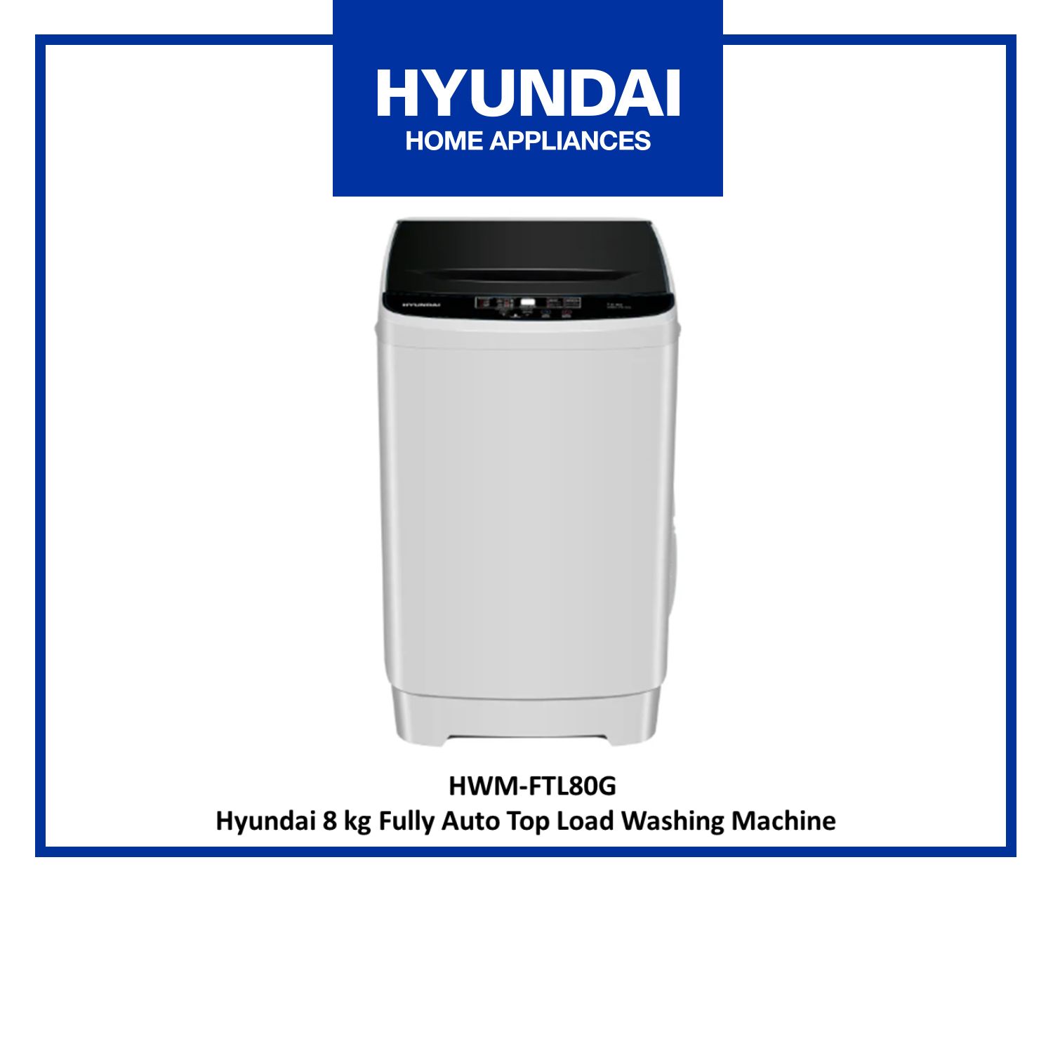 hyundai washing machine 9kg