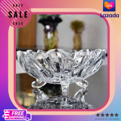 GD002 European Crystal Glass fruit/salad Bowl 1pc