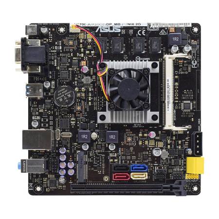 Mini ITX Motherboard with AMD Quad-Core CPU and 2GB Memory