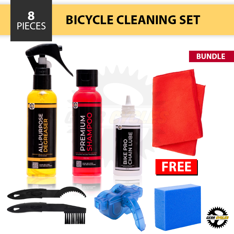 Gear Cycles Degreaser Shampoo Chain Lube 