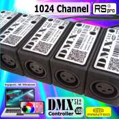 DMX 512 DJ Light Controller for Stage Lighting Parties