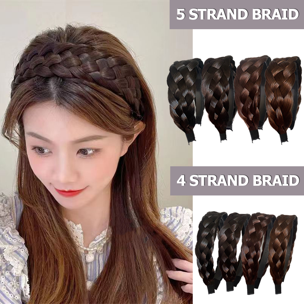 SIMPLE HAIRBAND IN SKY BLUE TWEED 282731 main image 1