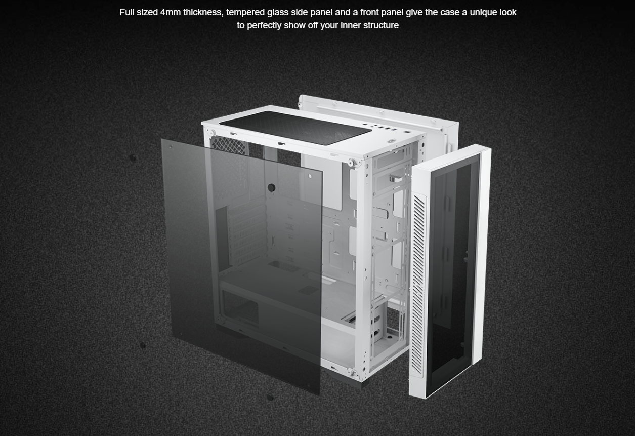 Netcodex.ph: DeepCool MATREXX 55 V3 ADD-RGB WHITE 3F Mid-Tower ATX Case ...