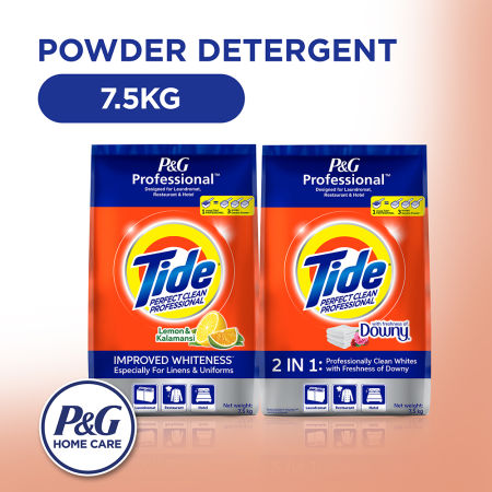 Tide Lemon & Kalamansi Detergent with Downy, 7.5KG Bag