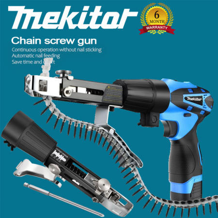 Cordless Electric Nail Gun by mekitor