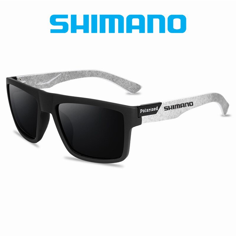 Shimano Polarized Sunglasses Men's Sports Cycling Glasses Shades