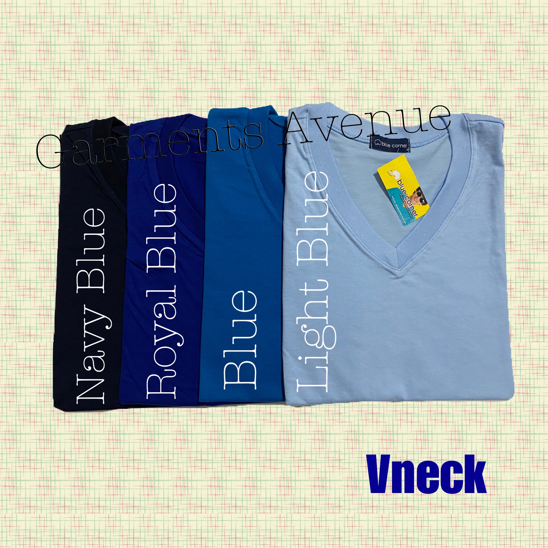 blue corner v neck price