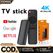 Chromecast TV Stick 4K with Voice Control and Dolby Vision