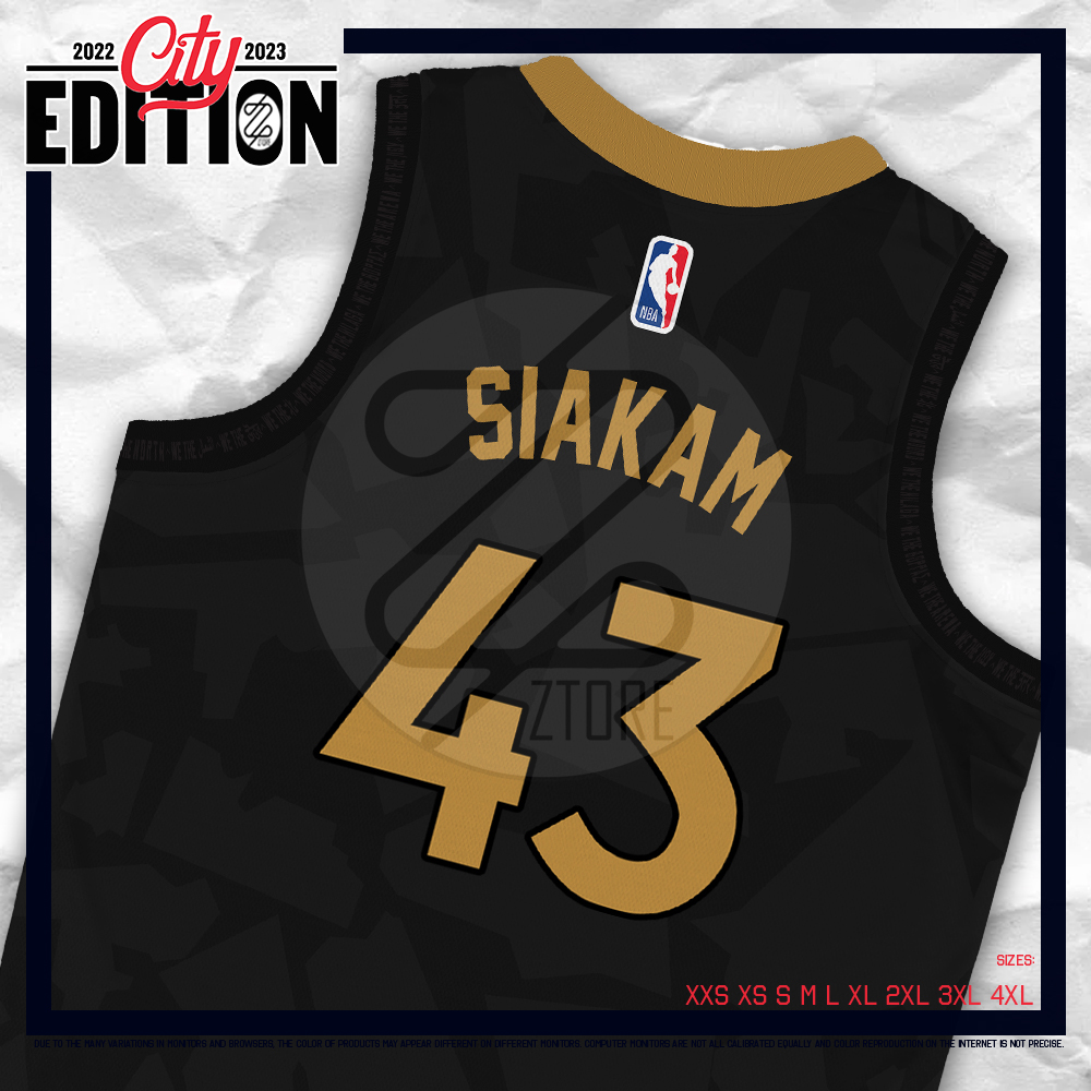 City Edition 2019-2020 Toronto Raptors Black #43 NBA Jersey,Toronto Raptors