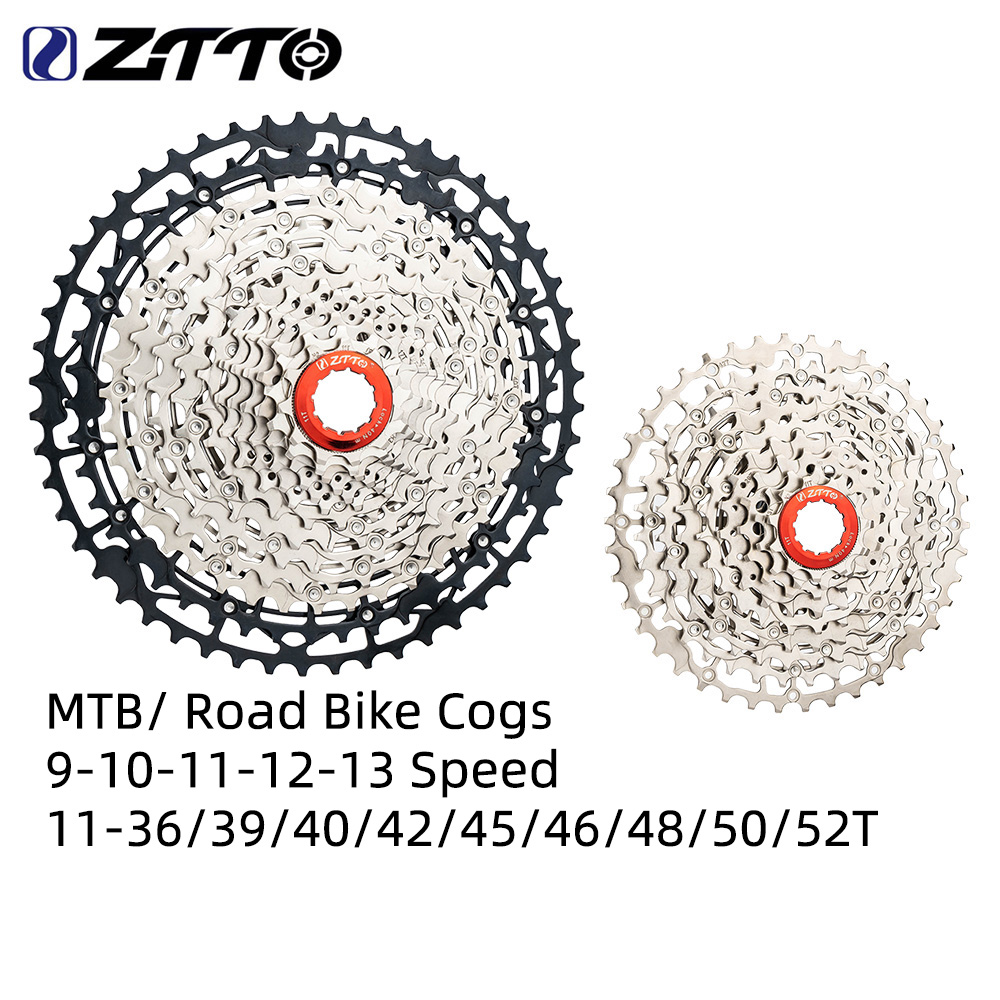 Ztto Mtb Cogs 9/10/11/12/13 Speed Sprocket 11-36/39/40/42/45/46/48/50/52t Light Cassette 9-13S ราคา 1,283 บาท*ส่งฟรี