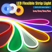 DC 12V Waterproof SMD2835 LED Neon Strip Light, 1-5m