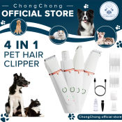 CHONG CHONG 11pcs Pet Hair Clipper & Trimmer Set