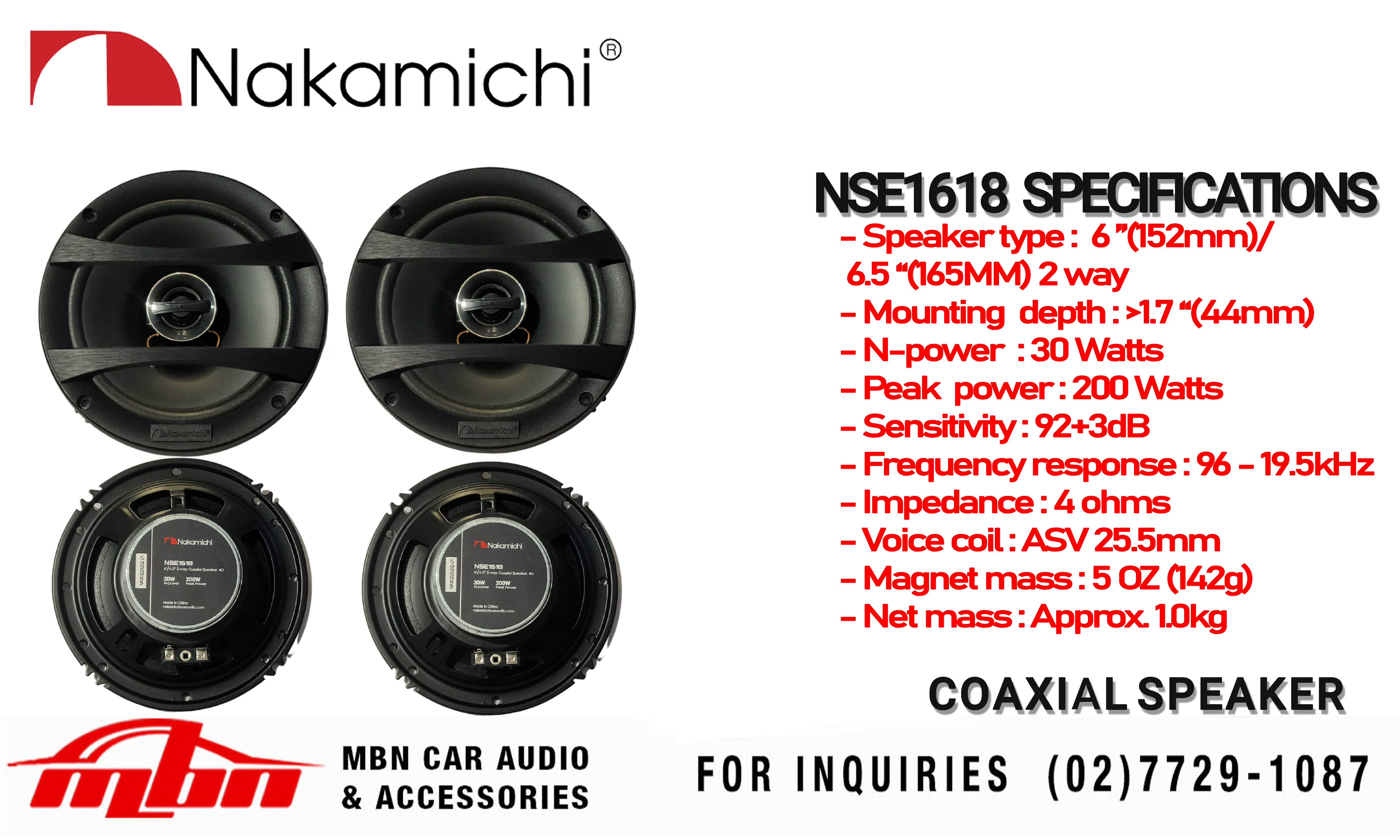 Nakamichi NSE-1057 N-Power 30W | vsclinicandbeauty.com