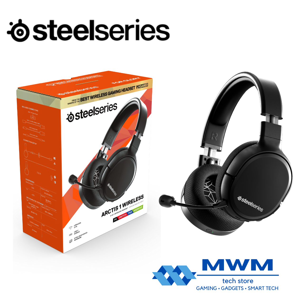 SteelSeries Arctis 3 All Platform Gaming Headset For PC