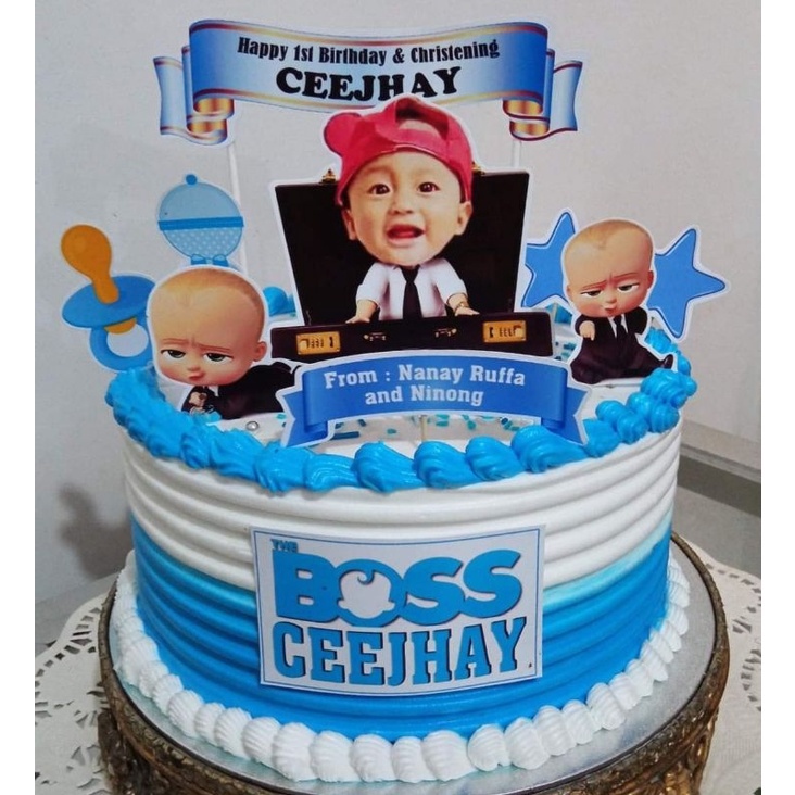 Boss Baby Cake - 1111 – Cakes and Memories Bakeshop